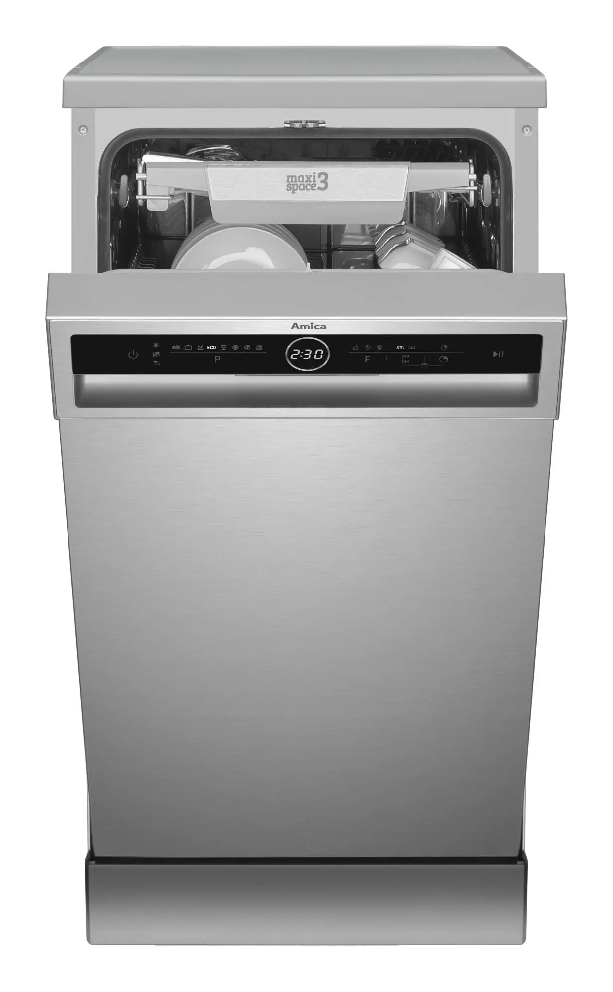 Zmywarka Amica DFM48C9EONViID 44,8cm Automatyczne otwieranie drzwi Szuflada na sztućce