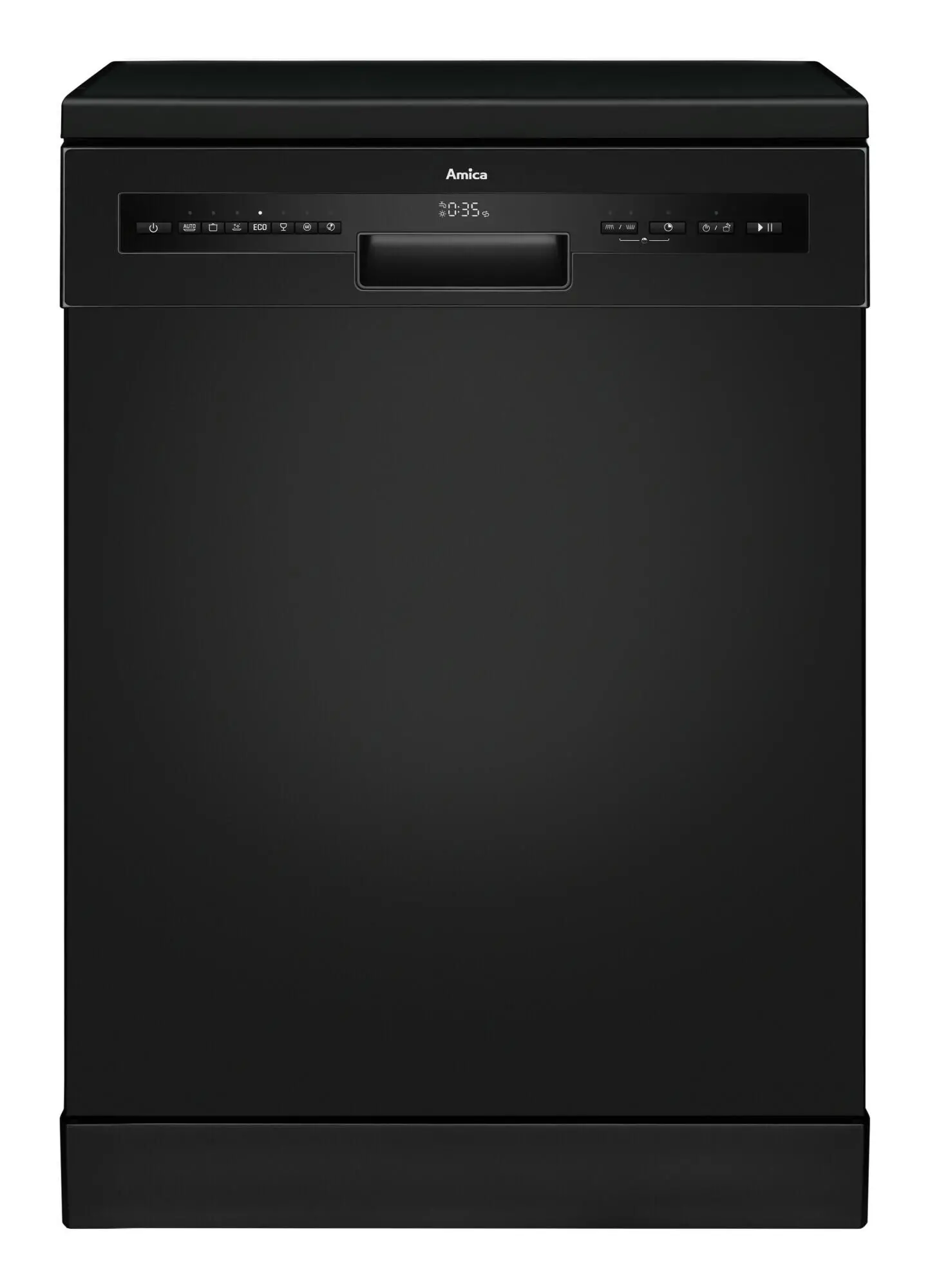 Amica DFM66C8EOiBD 59,8cm Automatyczne otwieranie drzwi Szuflada na sztućce
