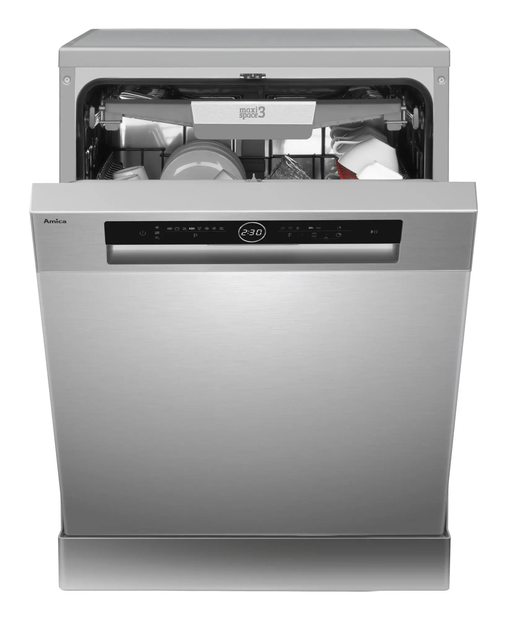 Zmywarka Amica DFM68C9EONViID 59,8cm Automatyczne otwieranie drzwi Szuflada na sztućce