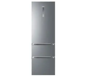 Lodówka Haier Seria 5 HTR5619ENMP Pełny No Frost 190,5cm Szuflada z kontrolą wilgotności Platynowy Inox