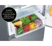 Lodówka Haier Seria 5 HTR5619ENMP Pełny No Frost 190,5cm Szuflada z kontrolą wilgotności Platynowy Inox