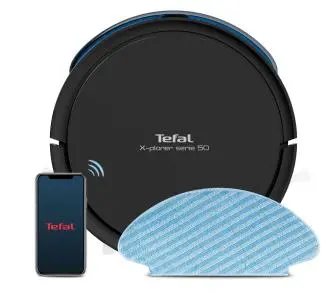 Robot sprzątający Tefal X-Plorer Serie 50 RG7375 Funkcja mopowania 65dB