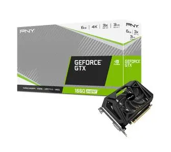 Karta graficzna PNY GeForce GTX 1660 SUPER Single Fan 6GB GDDR6 192bit