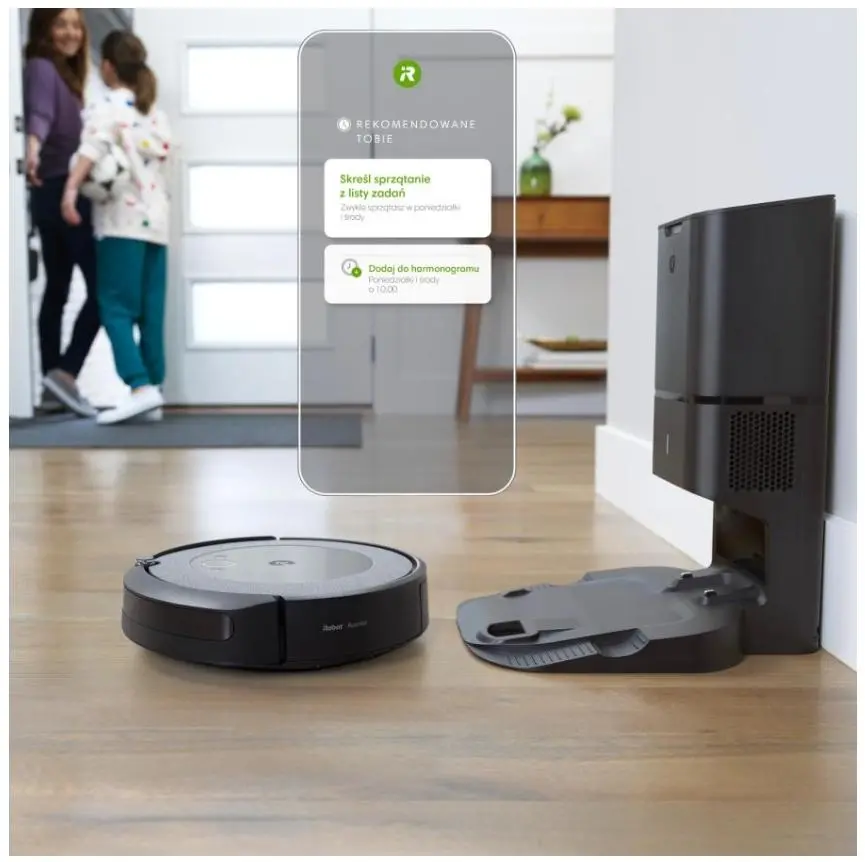 Robot sprzątający iRobot Roomba i3+ Stacja oczyszczająca 70dB