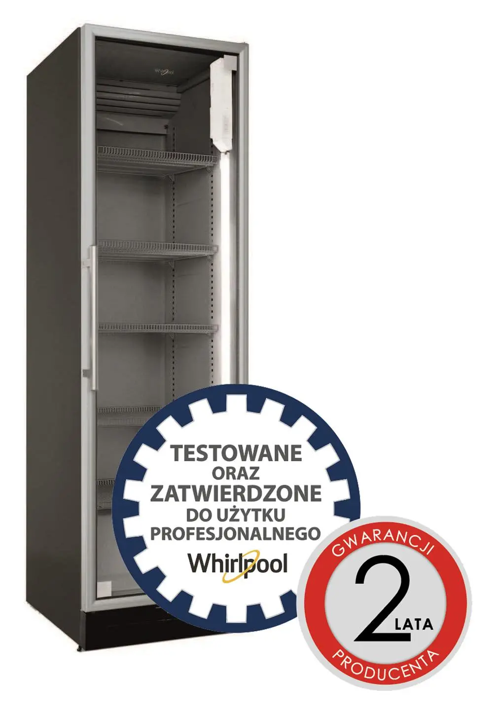 Witryna chłodnicza Whirlpool ADN 221/1S 202,5cm