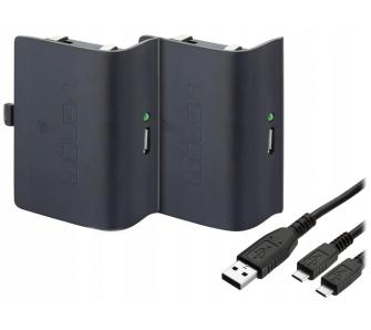 akumulator Venom VS2850 - 2 akumulatory do padów Xbox One + 2m kabel (czarny)