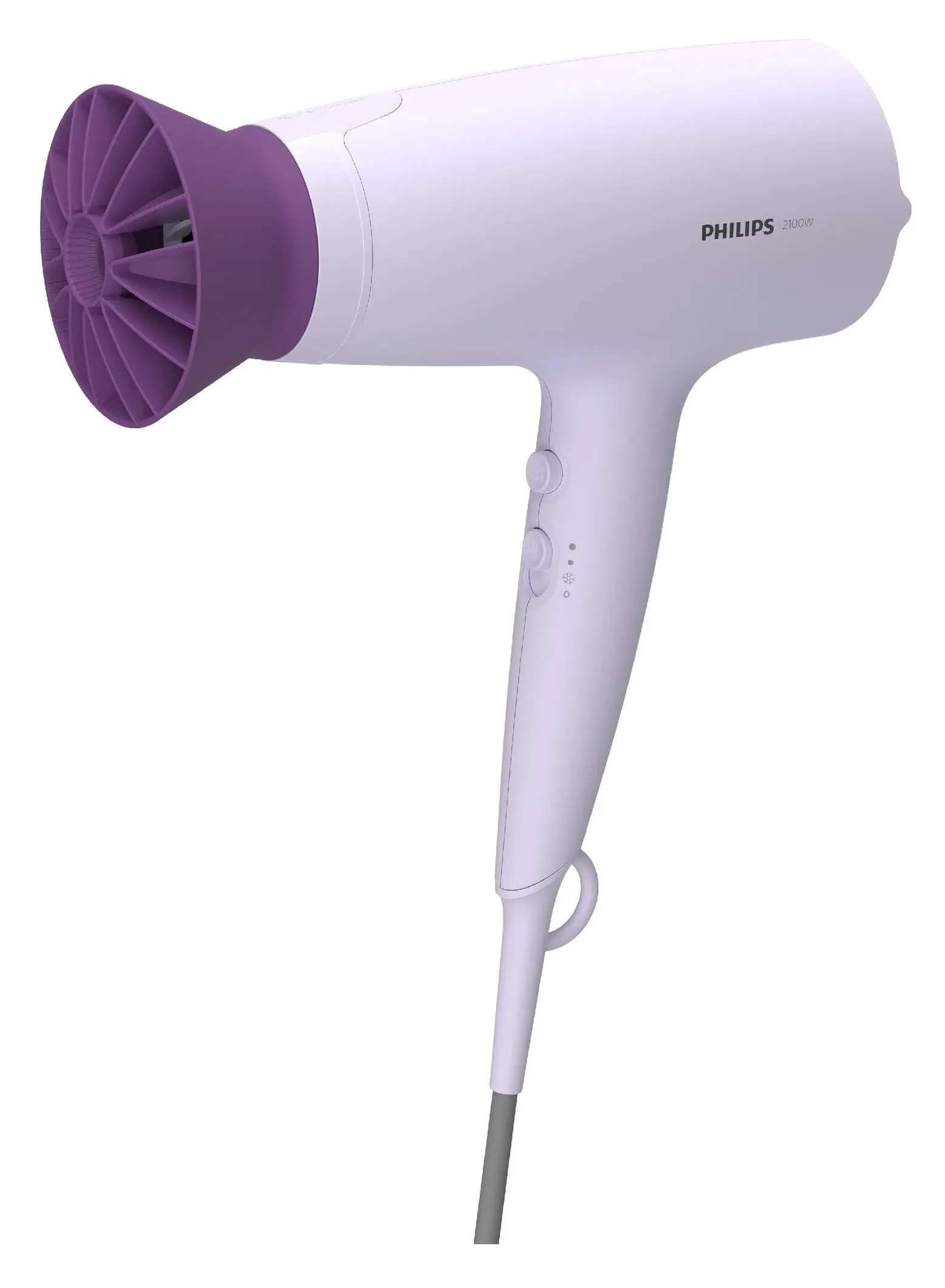 Suszarka do włosów Philips Seria 3000 ThermoProtect BHD341/10 Zimny nawiew 2100W 2 prędkości 3 temperatury