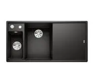 Blanco AXIA III 6 S 525848 Komora z lewej strony Granitowy Czarny