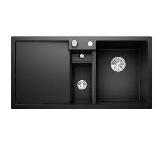 Zlewozmywak Blanco COLLECTIS 6 S 525866 Komora z prawej strony Granitowy Czarny