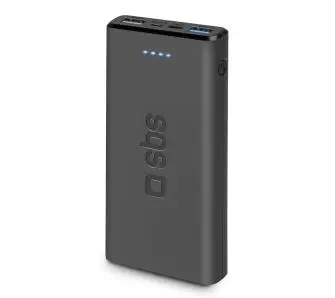 Powerbank SBS TTBB10000FASTK 10000mAh USB-C + micro USB 10W Czarny