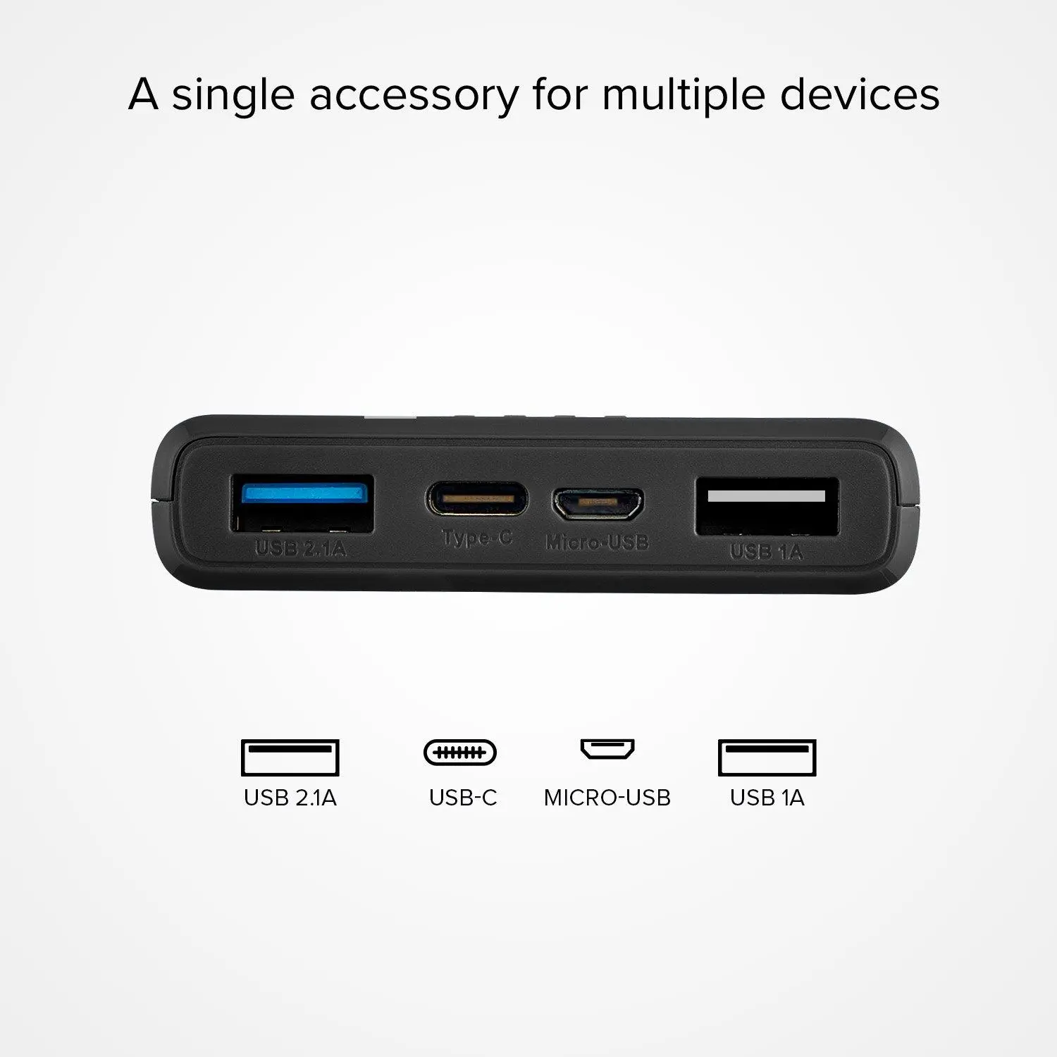 Powerbank SBS TTBB10000FASTK 10000mAh USB-C + micro USB 10W Czarny