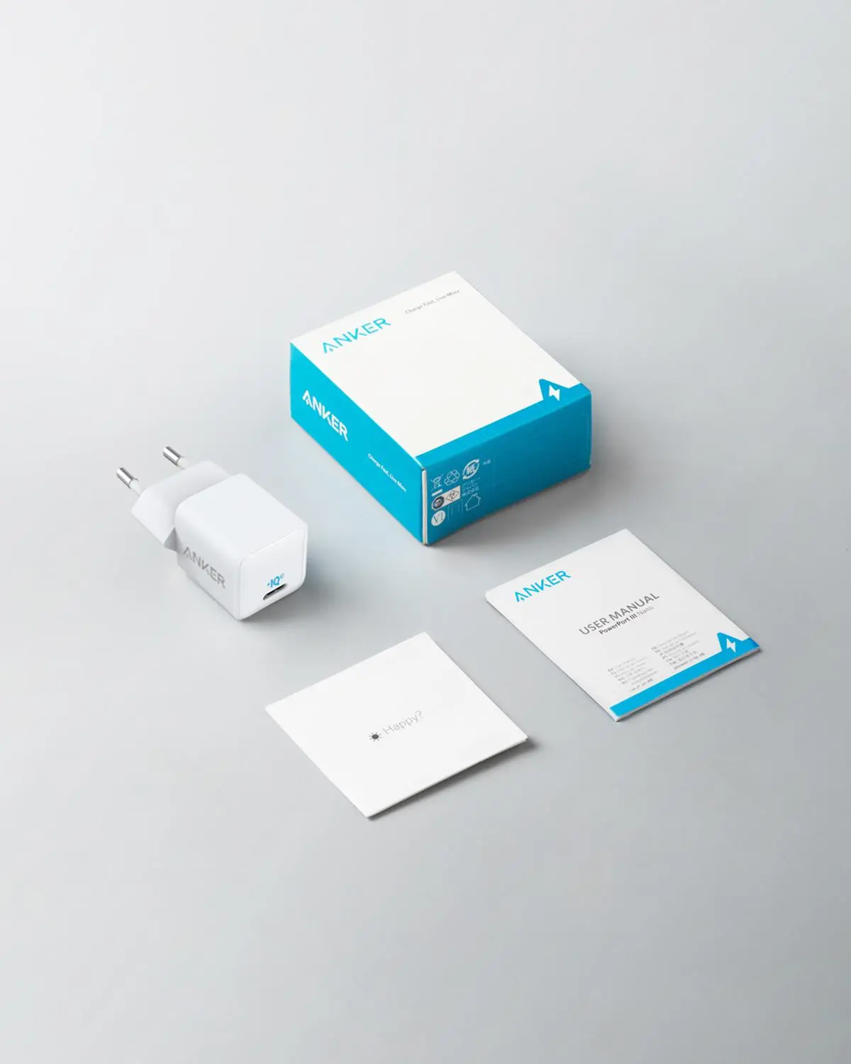Ładowarka sieciowa Anker A2633G22 Powerport III NANO 20W