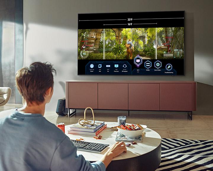 Telewizor Samsung QLED QE65Q70AAT 65" QLED 4K 120Hz Tizen HDMI 2.1