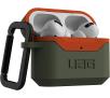 Etui na słuchawki UAG Hard Case V2 AirPods Pro (oliwkowo-pomarańczowy)