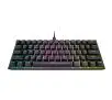 Klawiatura mechaniczna Corsair K65 RGB Mini Cherry MX Red Czarny