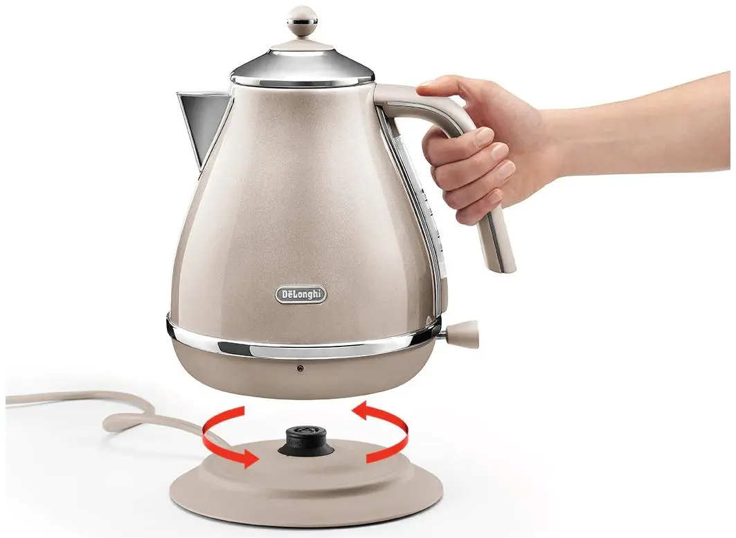 Czajnik DeLonghi Icona Metallics KBOT2001.BG 1,7l 2000W