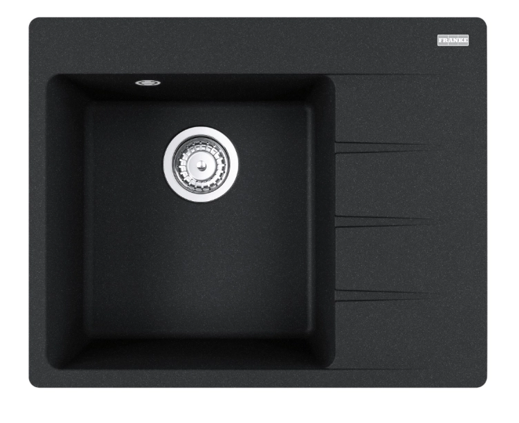Zlewozmywak Franke CNG 611-62 TL Komora z lewej strony Granitowy Onyx