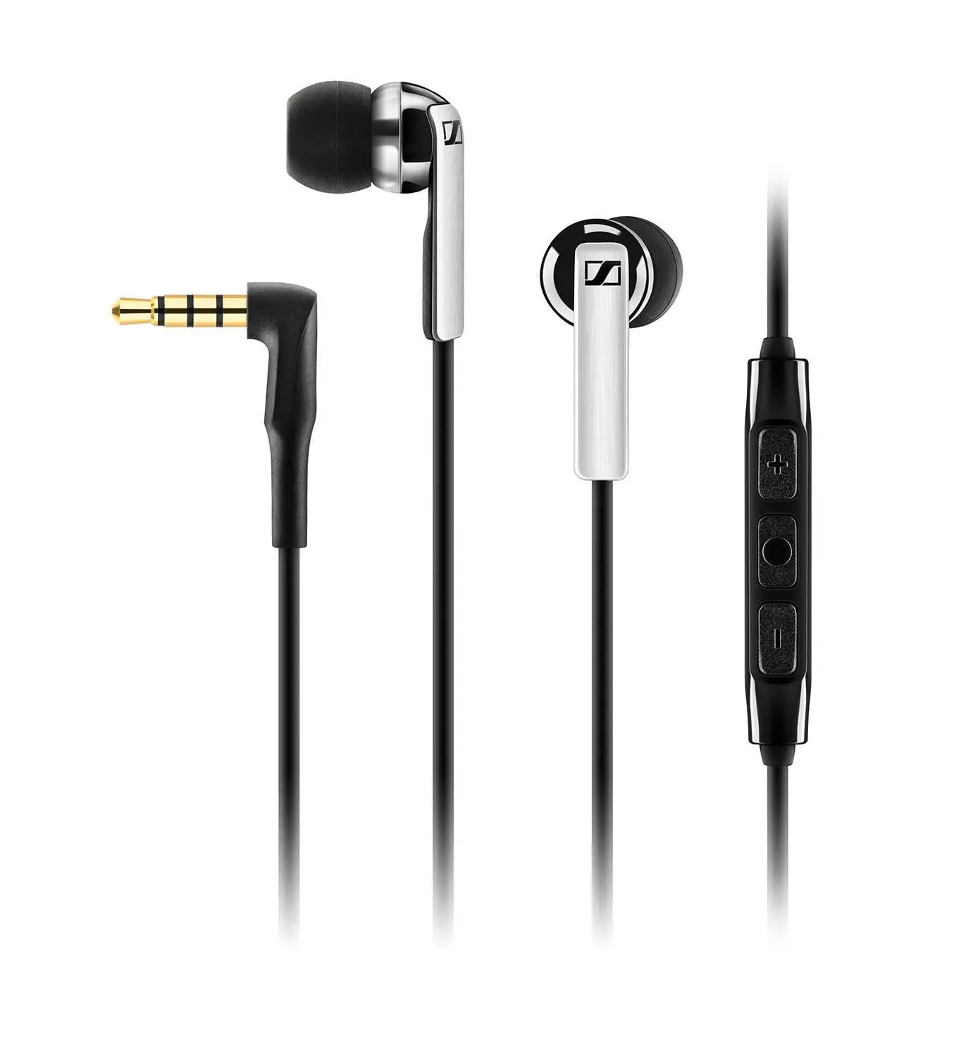 Słuchawki przewodowe Sennheiser CX 2.00I Dokanałowe Mikrofon Czarny