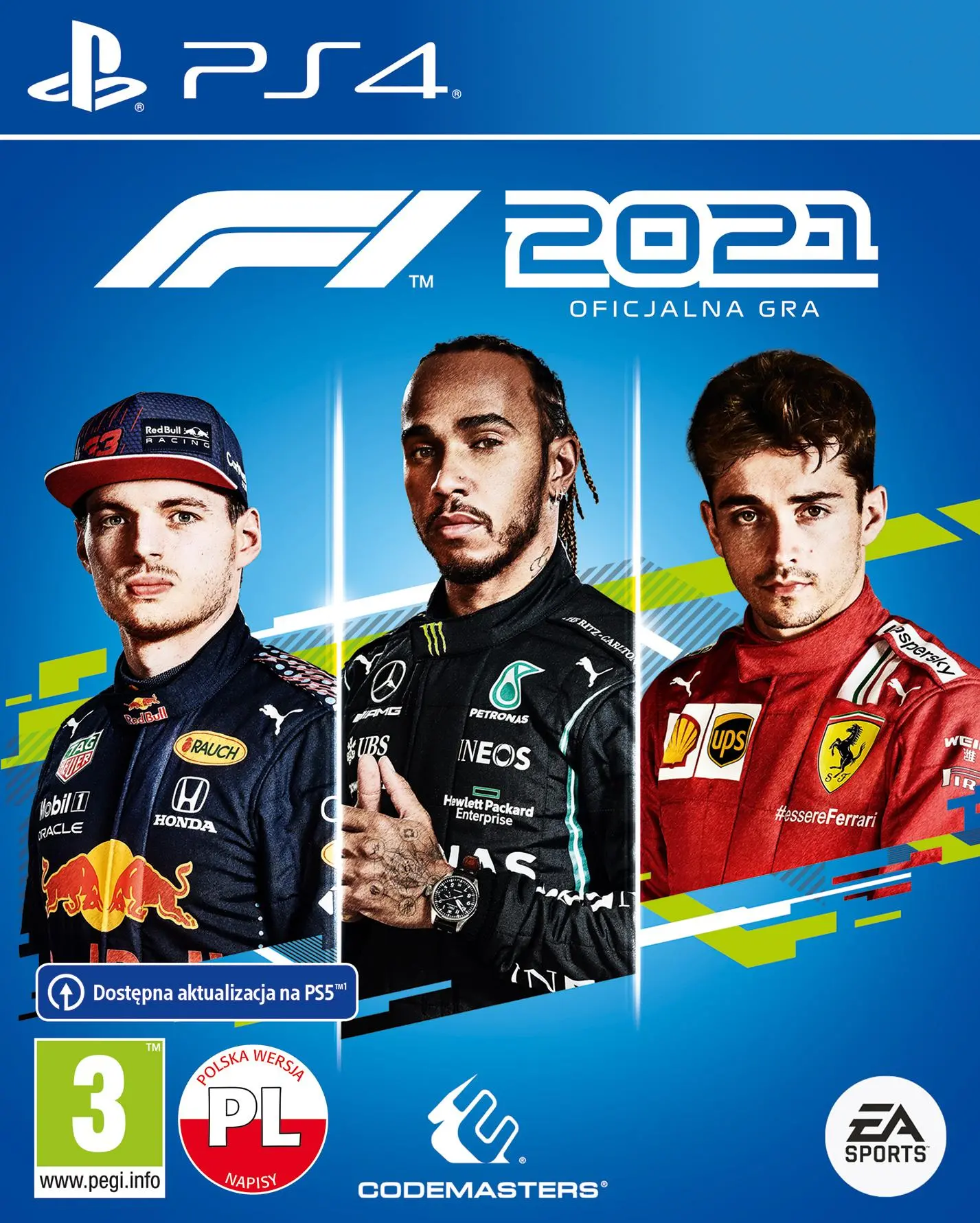 F1 2021 Gra na PS4 (Kompatybilna z PS5)