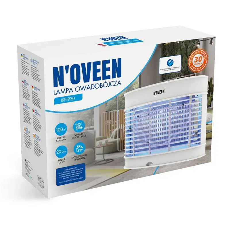 Lampa owadobójcza N'oveen IKN930 100m2