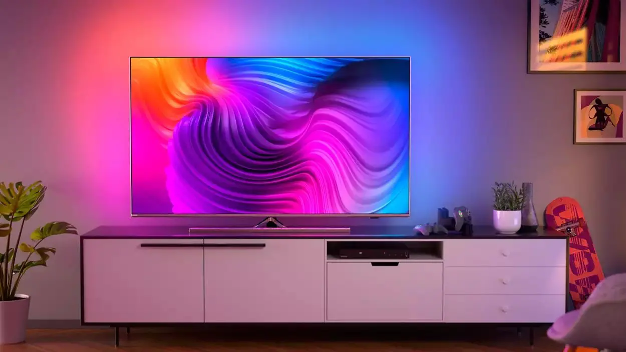Telewizor Philips The One 58PUS8506/12 58" LED 4K Android TV Ambilight Dolby Vision Dolby Atmos DVB-T2