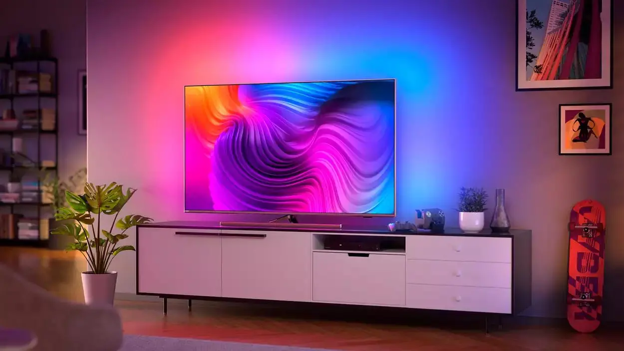 Telewizor Philips The One 58PUS8506/12 58" LED 4K Android TV Ambilight Dolby Vision Dolby Atmos DVB-T2
