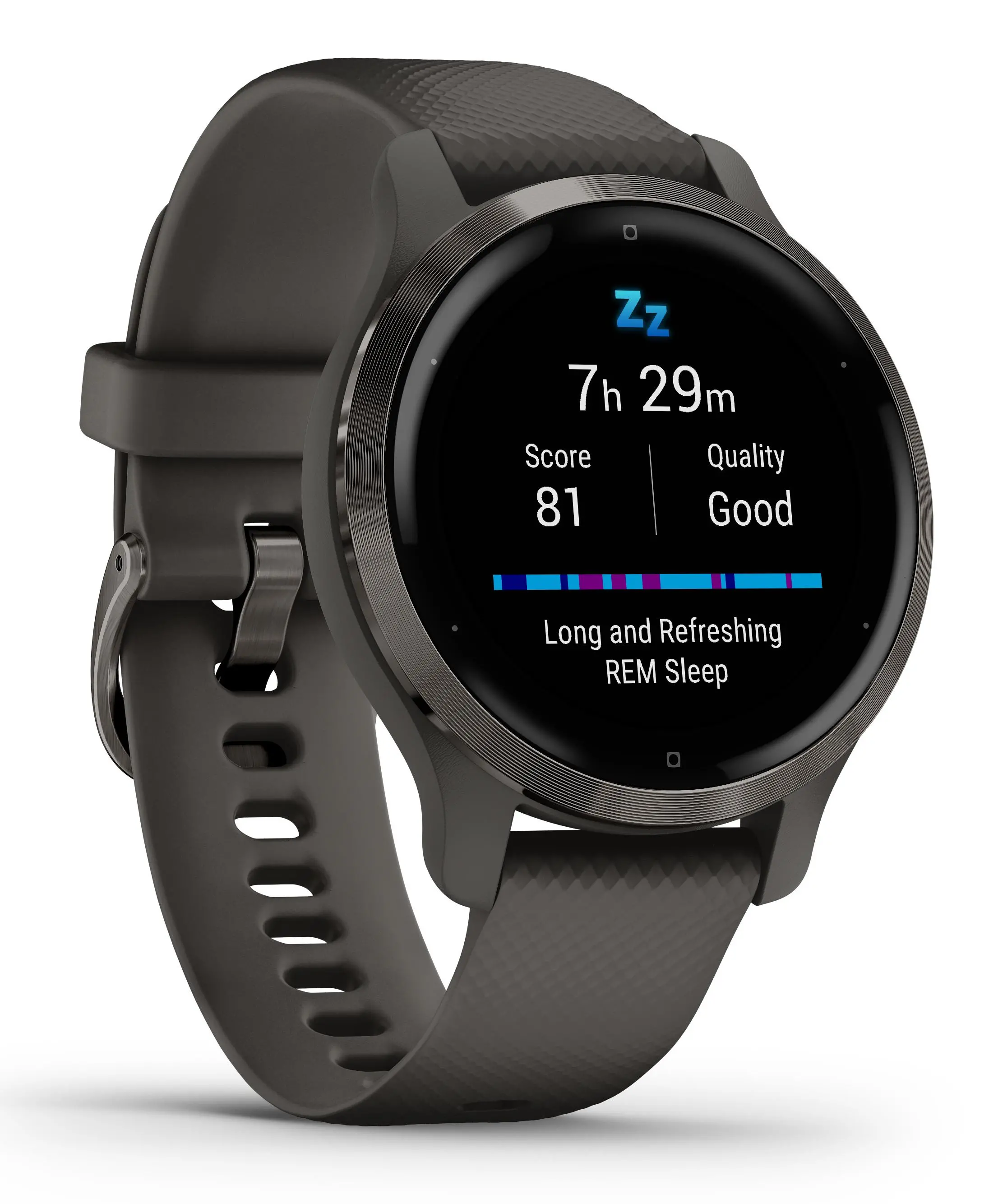 Smartwatch Garmin Venu 2S GPS Grafitowy