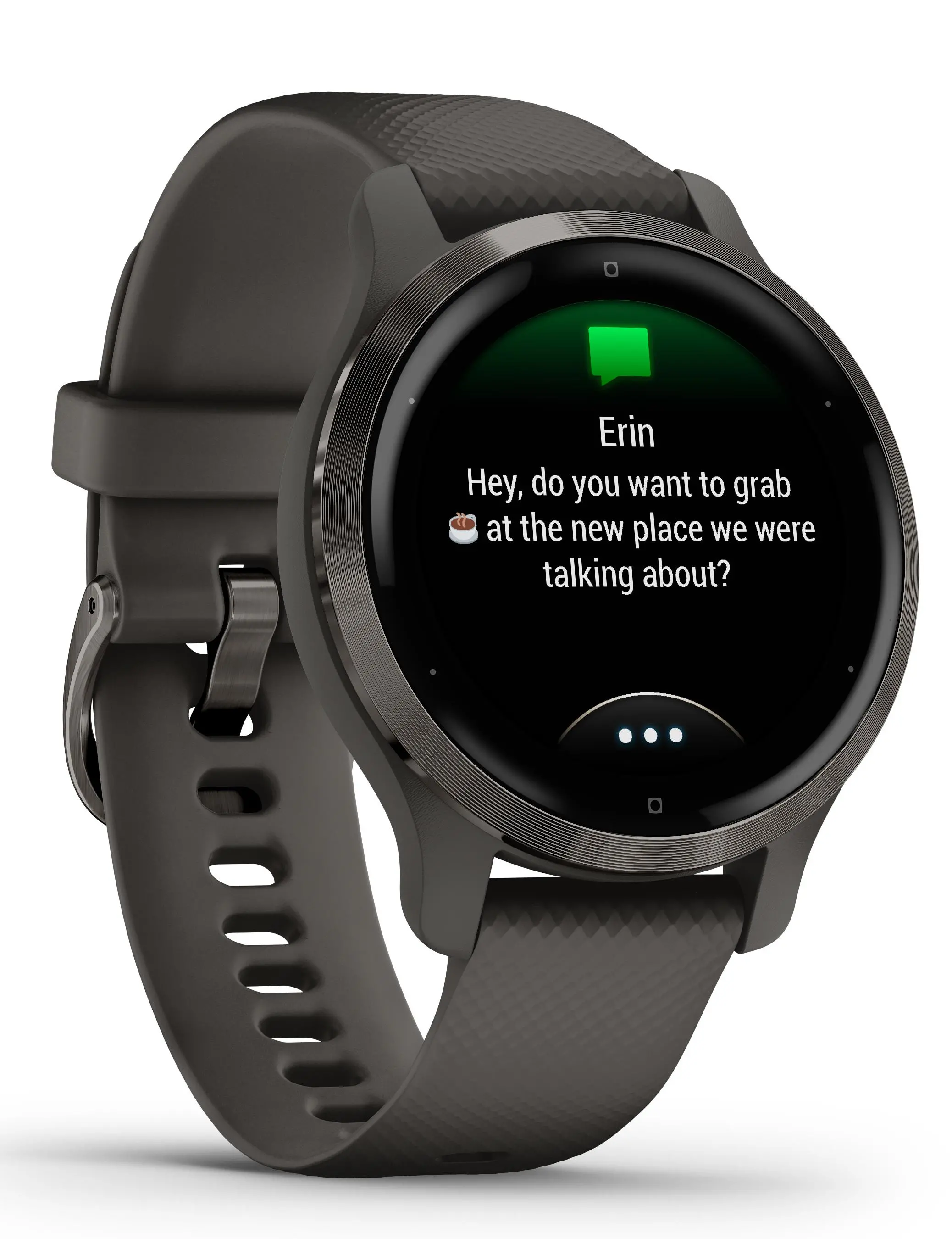 Smartwatch Garmin Venu 2S GPS Grafitowy