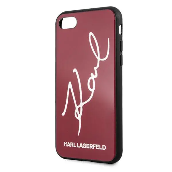 Etui Karl Lagerfeld Glitter Karl Signature KLHCI8DLKSRE do iPhone 7/7/SE 2020