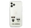 Etui Karl Lagerfeld Transparent Karl & Choupett KLHCN65CKTR do iPhone 11 Pro Max