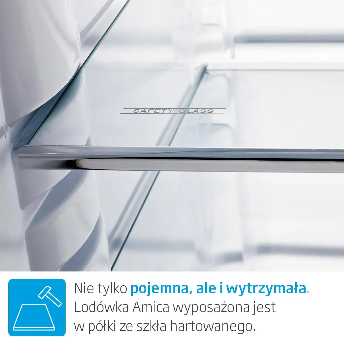 Lodówka Amica BM132.3 87,5cm