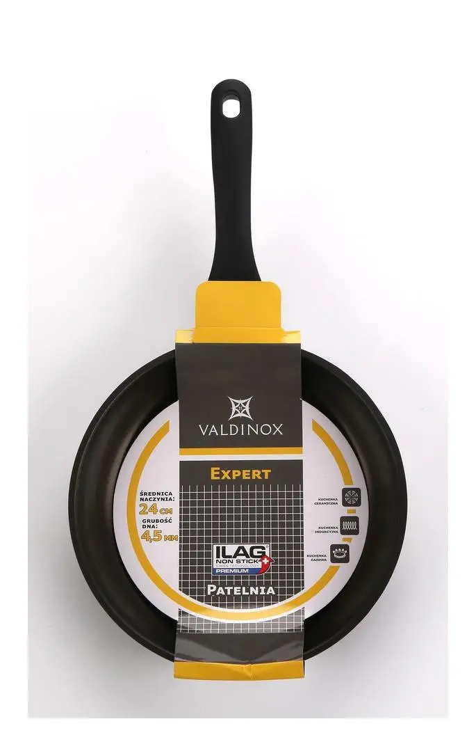 Patelnia Valdinox Expert Indukcja Nieprzywierająca 24cm