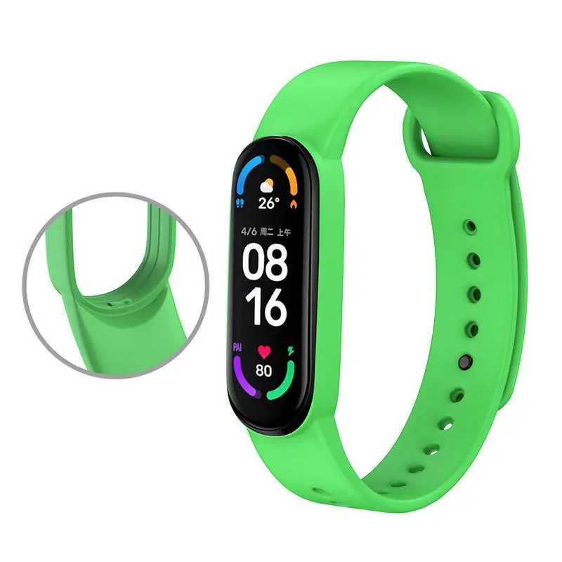 Opaska Yunmi Mi Band 5/6 XMBDST40 Zielona herbata