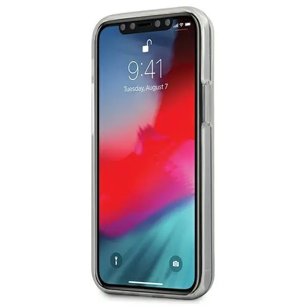 Etui Guess Triangle GUHCP12SPCUCTLBK do iPhone 12 mini Czarny