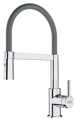 Bateria Franke Lina Semi-Pro Chrom/Szary Mosiądz