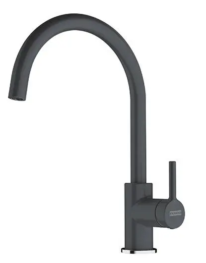 Bateria Franke Lina XL Grafitowy Mosiądz