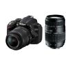 Lustrzanka Nikon D3200 + 18-55 mm + 70-300mm