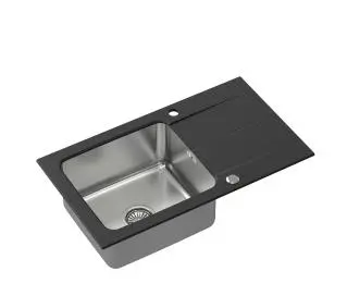 Мийка Quadron FUS_E7844CZ Edward 111 з граніту, чорна