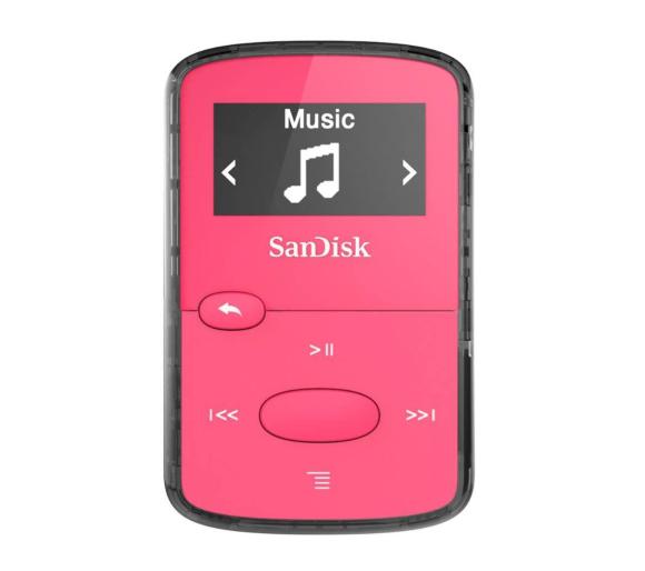 odtwarzacz audio/MP3 SanDisk Clip Jam 8GB (różowy)