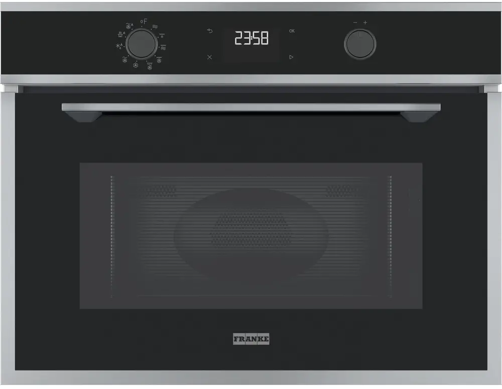 Franke Maris FMA 45 MW XS Termoobieg Czarny inox