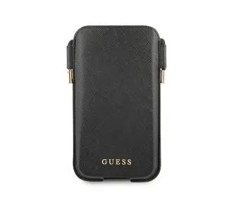Etui Guess Saffiano Pouch GUHCP12MSAPSBK do iPhone 12/12 Pro Czarny