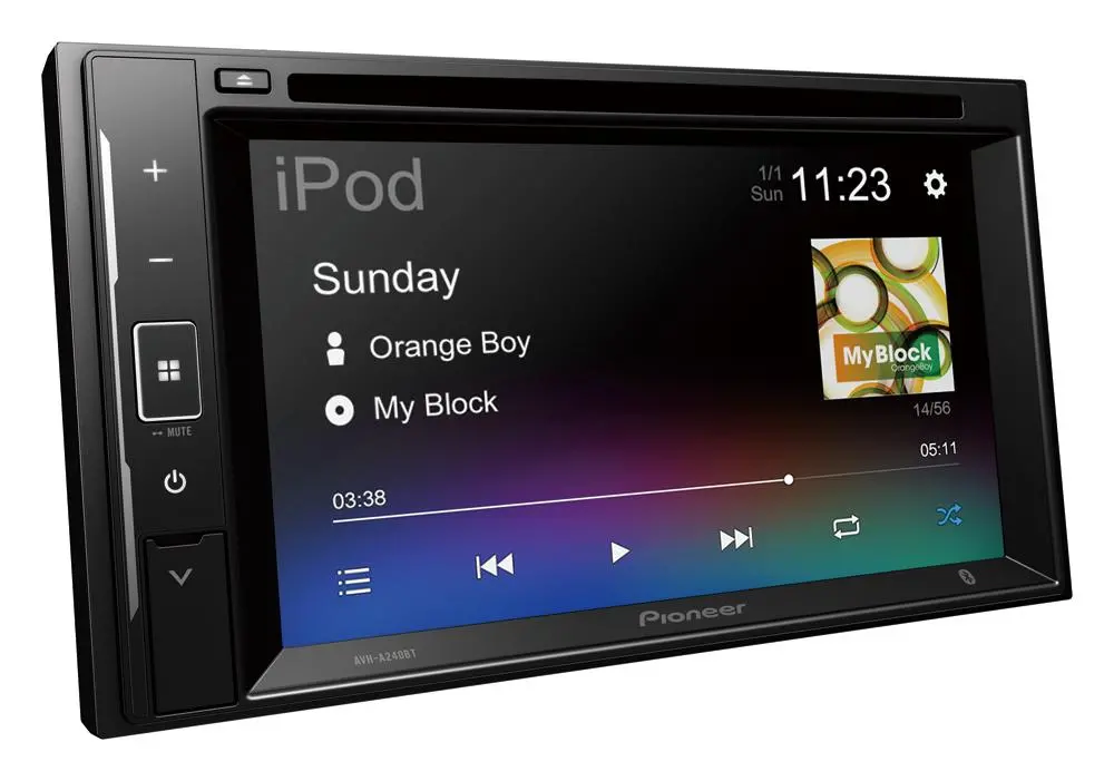 Radioodtwarzacz samochodowy Pioneer AVH-A240BT z DVD/CD/USB 6,2" 4x50W Bluetooth