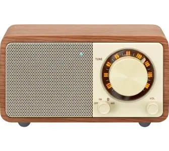 Radioodbiornik Sangean GENUINE MINI WR-7 Radio FM Bluetooth Orzech