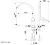 Bateria KFA Armatura Arura Mohit 5913-615-00 Chrom Mosiądz