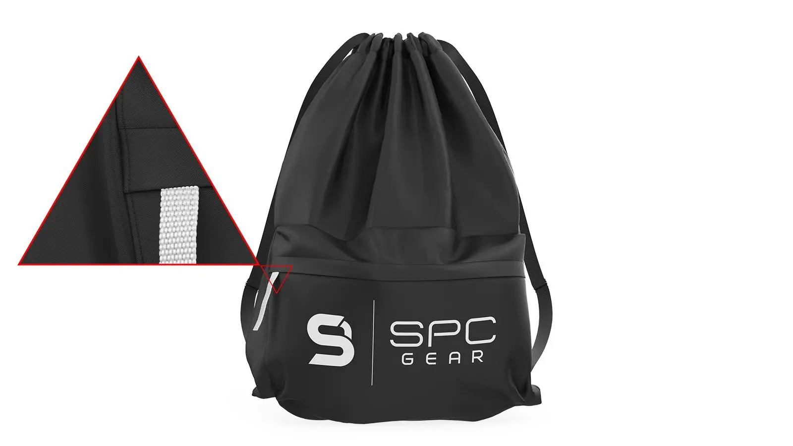 Plecak na laptopa SPC Gear Drawstring Accessory Bag Czarny