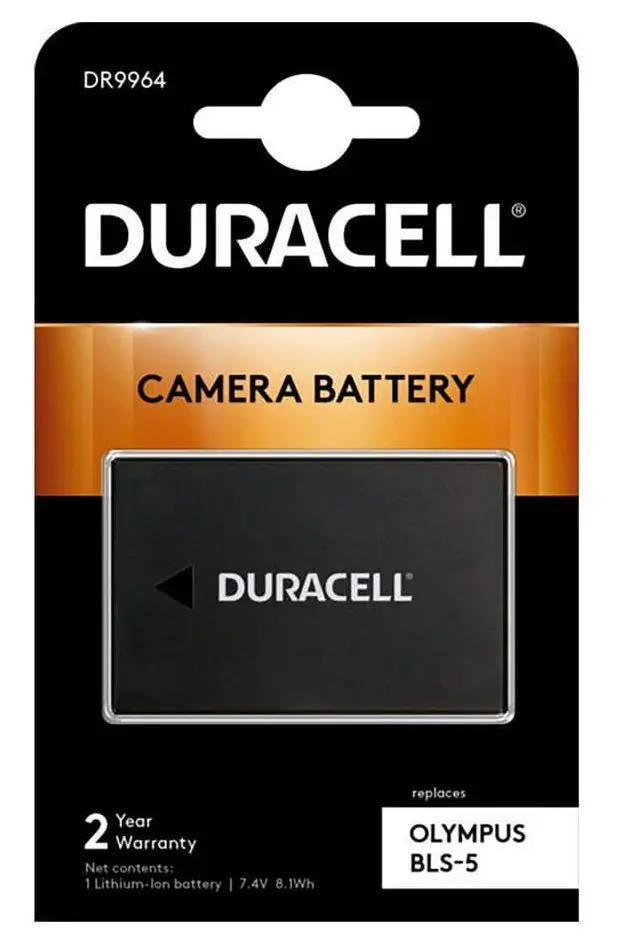 Akumulator Duracell DR9964 zamiennik Olympus BLS-5