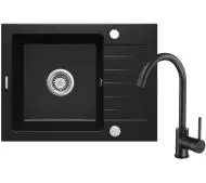 Deante Zorba ZQZAN11A Nero + bateria Czarny