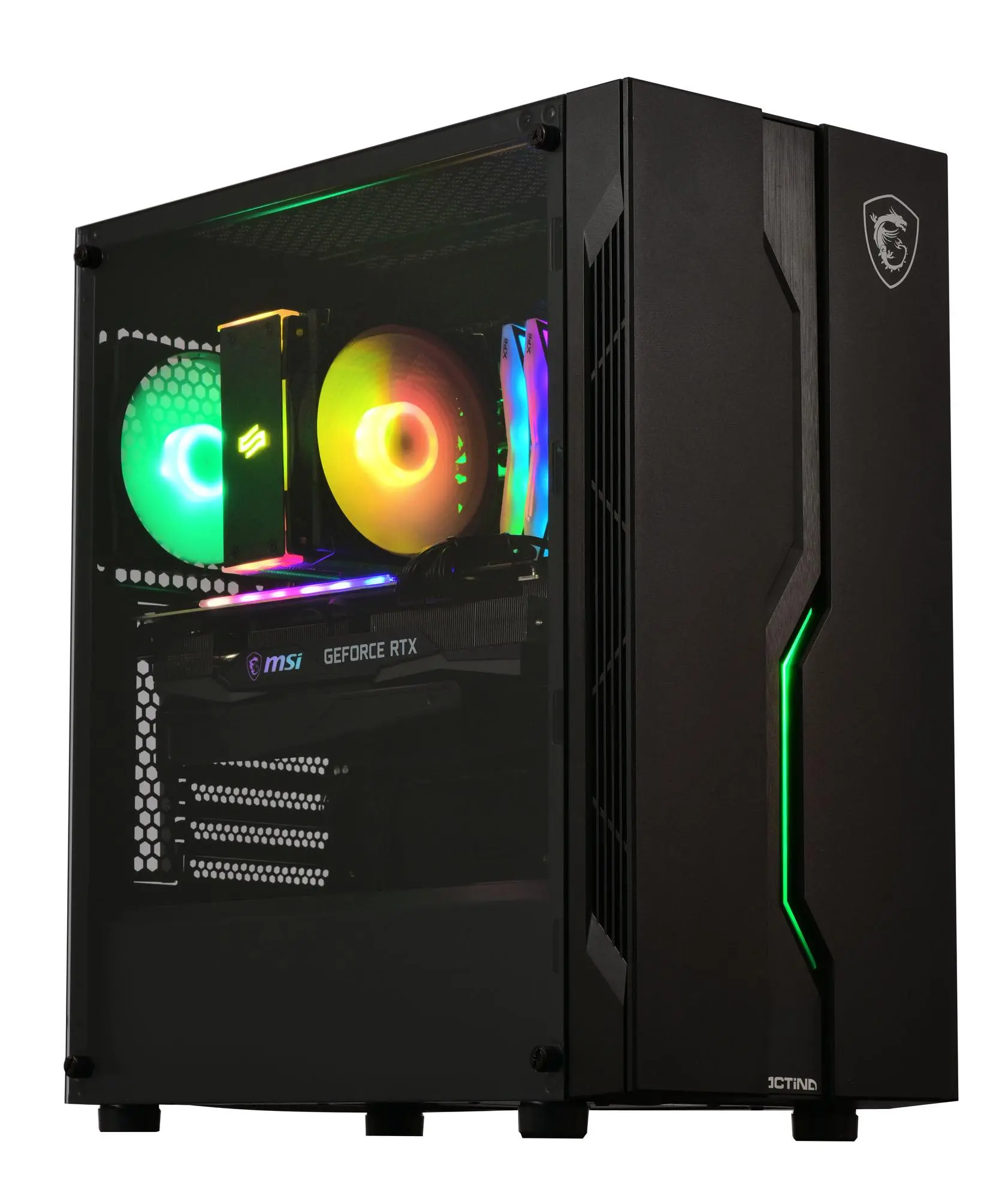 Komputer gamingowy Actina R5 3600 16GB RAM 512GB Dysk SSD GTX1660Ti
