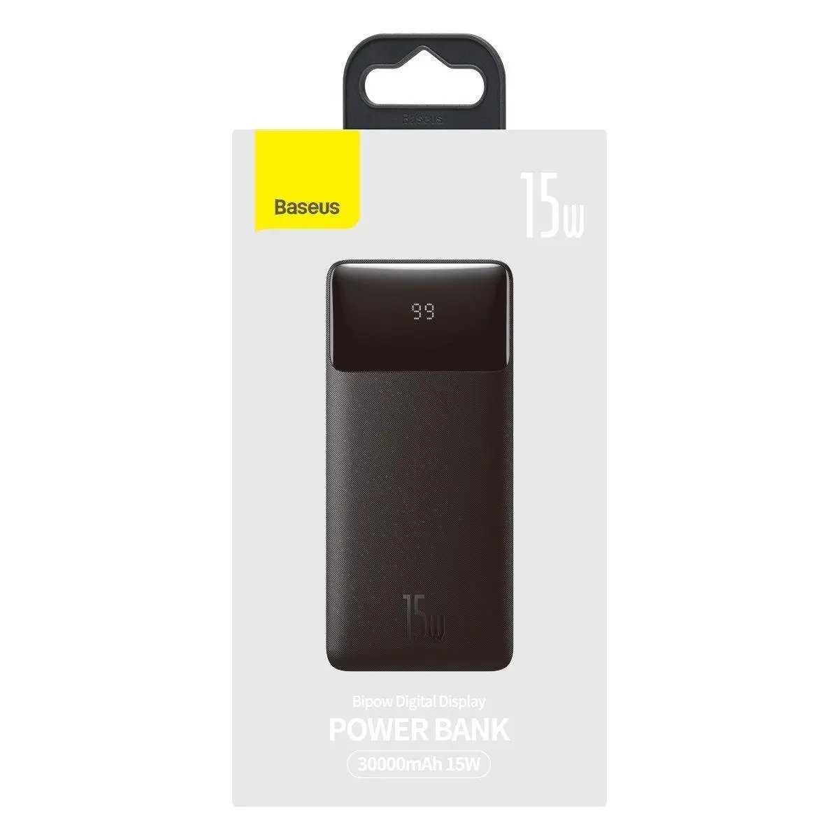 Powerbank Baseus PPBD050201 Bipow 30000mAh 2xUSB USB-C 15W Czarny