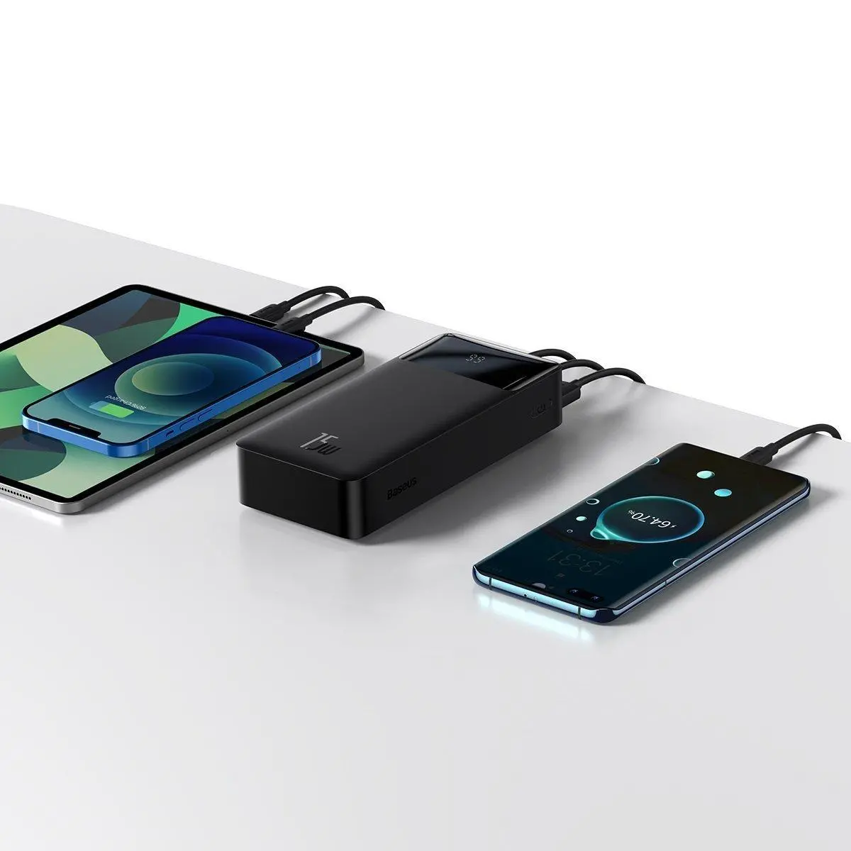 Powerbank Baseus PPBD050201 Bipow 30000mAh 2xUSB USB-C 15W Czarny